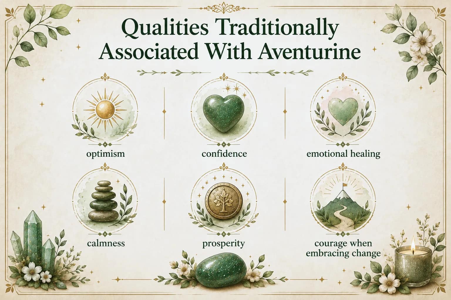 Aventurine qualities aventurine is said to improve xnc