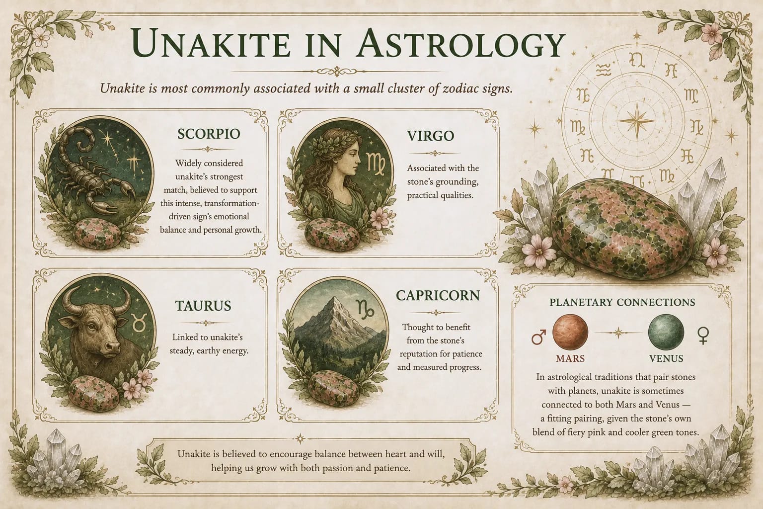 Unakite unakite in astrology and gemstones xnc